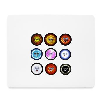 Astronomy Types Of Stars - Mouse Pad (horizontal) - white - Front