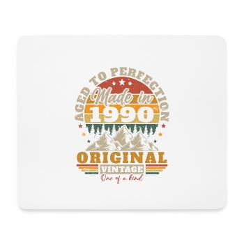 1990's Vintage Original 1990's Birthday Gift - Mouse Pad (horizontal) - white - Front