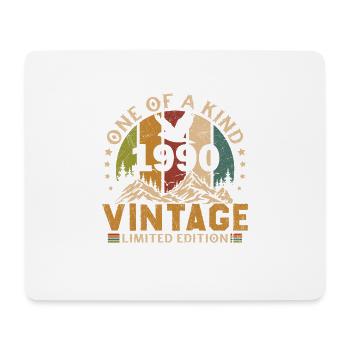 1990's Vintage Original 1990's Birthday Gift - Mouse Pad (horizontal) - white - Front
