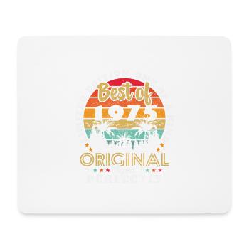 1975 Vintage Retro Geburtstagsgeschenk - Mousepad (Querformat) - Weiß - Vorne