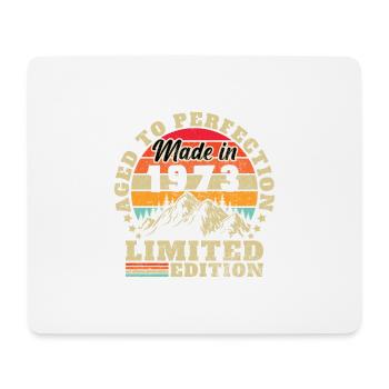 1973 Vintage Retro Geburtstagsgeschenk - Mousepad (Querformat) - Weiß - Vorne