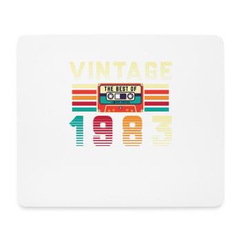 Original 1983 Vintage Vintage cadeau d’anniversaire - Tapis de souris (format paysage) - blanc - Devant