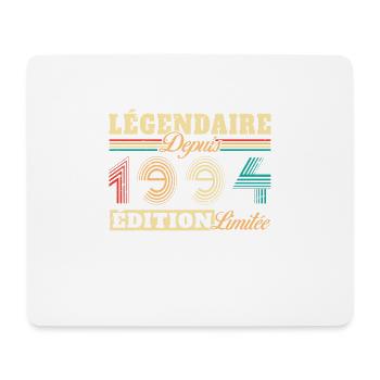 Légendaire Depuis 1994 - Tapis de souris (format paysage) - blanc - Devant