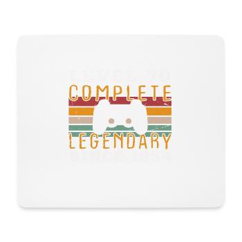 Stufe 70 Schließe 1954 Geburtstagsgeschenk ab - Mousepad (Querformat) - Weiß - Vorne