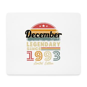 Les légendes sont nées en Décembre 1993 Vintage - Tapis de souris (format paysage) - blanc - Devant
