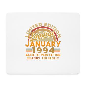 Original January 1994 vintage birthday 1994 - Mouse Pad (horizontal) - white - Front