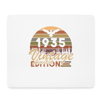 1935 Vintage Retro Birthday Gift - Mouse Pad (horizontal) - white - Front