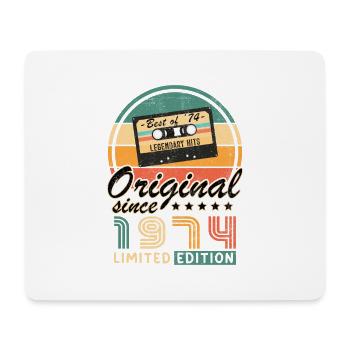 Original 1974 50th Anniversary Vintage Geschenk - Mousepad (Querformat) - Weiß - Vorne