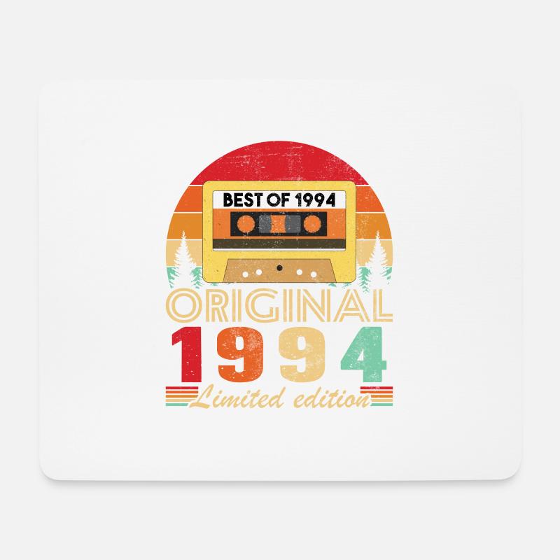 Original 1994 30-jähriges Jubiläum Vintage-Geschenk - Mousepad (Querformat) - Weiß