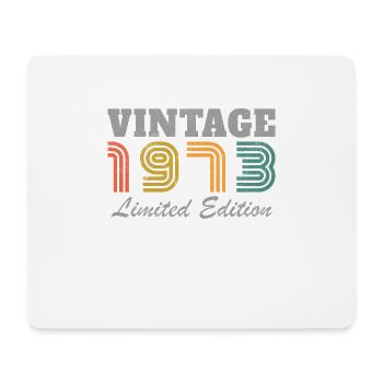 Vintage 1973 Limited Edition - Tapis de souris (format paysage) - blanc - Devant