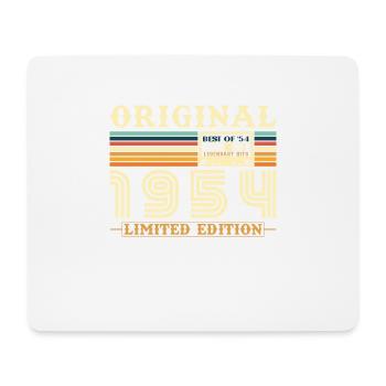 Original 1954 Jahrgang Geburtstag Geschenk - Mousepad (Querformat) - Weiß - Vorne