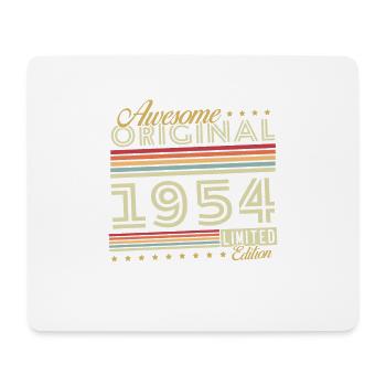 Original 1954 Jahrgang Geburtstag Geschenk - Mousepad (Querformat) - Weiß - Vorne