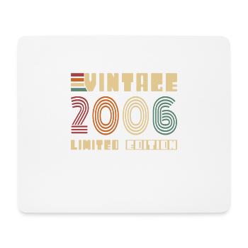 2006 Jahrgang Vintage Geburtstag Geschenk - Mousepad (Querformat) - Weiß - Vorne
