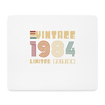 Vinatge 1984 Geburtstagsgeschenk - Mousepad (Querformat) - Weiß - Vorne