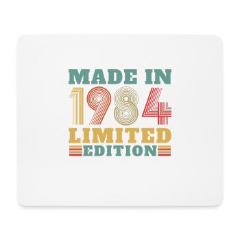 Vinatge 1984 Birthday Gift - Mouse Pad (horizontal) - white - Front