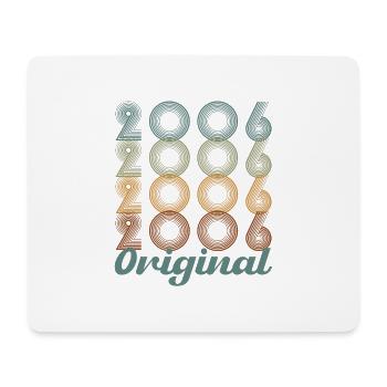 Original 2006 Vintage Vintage Retro Birthday - Mouse Pad (horizontal) - white - Front