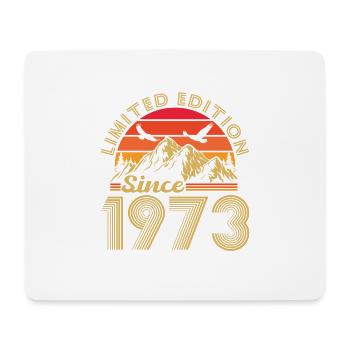 1973 Vintage Retro Geburtstagsgeschenk - Mousepad (Querformat) - Weiß - Vorne