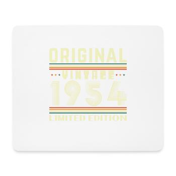 70 Jahre 1954 Vintage Retro Geburtstagsgeschenk - Mousepad (Querformat) - Weiß - Vorne