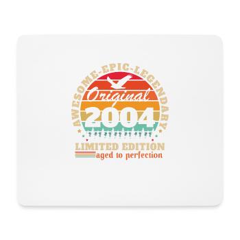 20 Jahre 2004 Vintage Retro Geburtstagsgeschenk - Mousepad (Querformat) - Weiß - Vorne