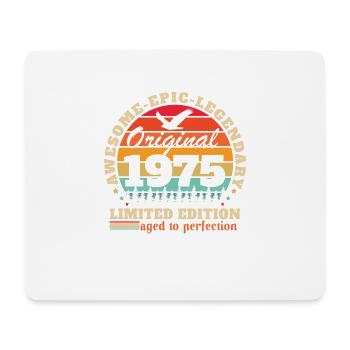 1975 Vintage Retro Geburtstagsgeschenk - Mousepad (Querformat) - Weiß - Vorne