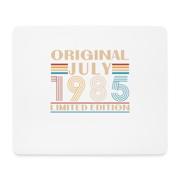 1985 Juli Vintage Retro Geburtstagsgeschenk - Mousepad (Querformat) - Weiß - Vorne