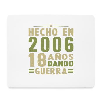 18 Jahre altes Geburtstagsgeschenk aus dem Jahr 2006 - Mousepad (Querformat) - Weiß - Vorne