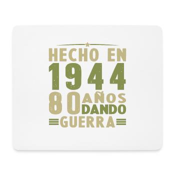 Made in 1944 80 Year Old Vintage Retro Birthday - Mouse Pad (horizontal) - white - Front