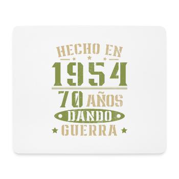 Hergestellt im Jahr 1954 70 Jahre altes Geburtstagsgeschenk - Mousepad (Querformat) - Weiß - Vorne