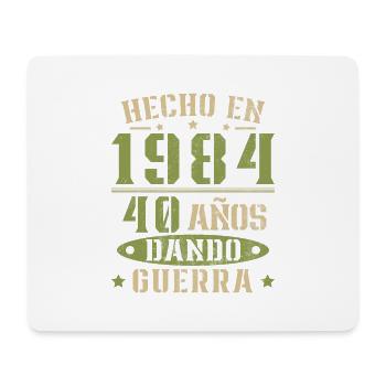 Hergestellt im Jahr 1984 40 Jahre altes Geburtstagsgeschenk - Mousepad (Querformat) - Weiß - Vorne