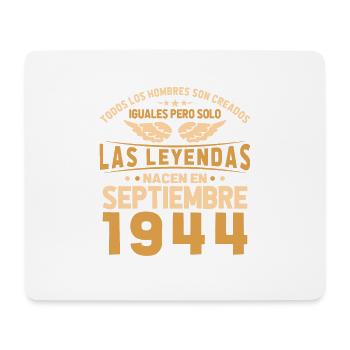 The Legends were born in September 1944 - Mouse Pad (horizontal) - white - Front