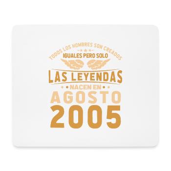 Die Legenden August 2005 - Mousepad (Querformat) - Weiß - Vorne