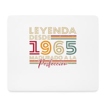 Legend since 1965 Birthday Gift - Mouse Pad (horizontal) - white - Front