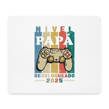 Dad 2025 Internship Funny Future Dad - Mouse Pad (horizontal) - white - Front