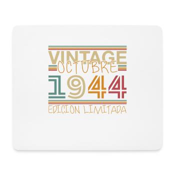 October 1944 Vinatge 1944 Birthday Gift - Mouse Pad (horizontal) - white - Front