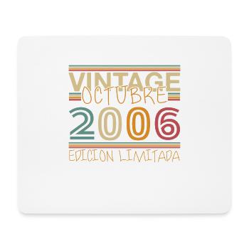 October 2006 Vinatge 2006 Birthday Gift - Mouse Pad (horizontal) - white - Front