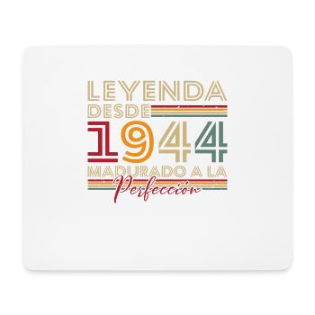 Légende depuis 1944 Cadeau d’anniversaire - Tapis de souris (format paysage) - blanc - Devant