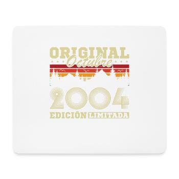 October 2004 Vinatge 2004 Birthday Gift - Mouse Pad (horizontal) - white - Front
