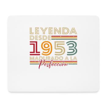 Legende seit 1953 Geburtstagsgeschenk - Mousepad (Querformat) - Weiß - Vorne