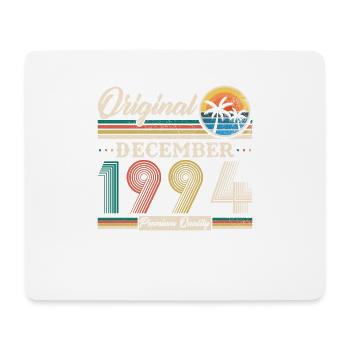 Birthday Gift Born In December 1994 - Mouse Pad (horizontal) - white - Front