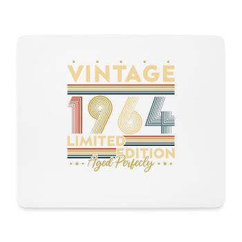 Vinatge 1964 Geburtstagsgeschenk - Mousepad (Querformat) - Weiß - Vorne