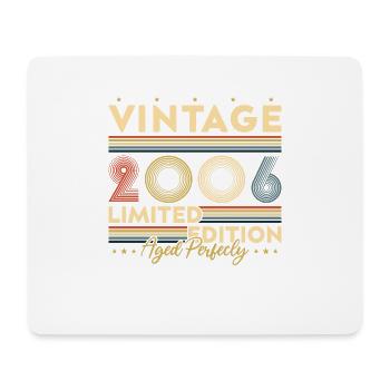 Vinatge 2006 Geburtstagsgeschenk - Mousepad (Querformat) - Weiß - Vorne