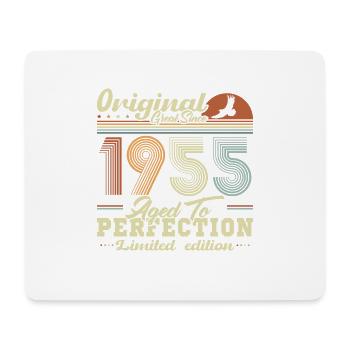 Original 1955 Vintage Retro Jubiläumsgeschenk - Mousepad (Querformat) - Weiß - Vorne
