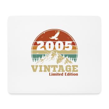 Original 2005 20e Anniversaire Cadeau Vintage - Tapis de souris (format paysage) - blanc - Devant