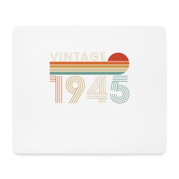 Original 1945 Vintage Cadeau d’anniversaire - Tapis de souris (format paysage) - blanc - Devant