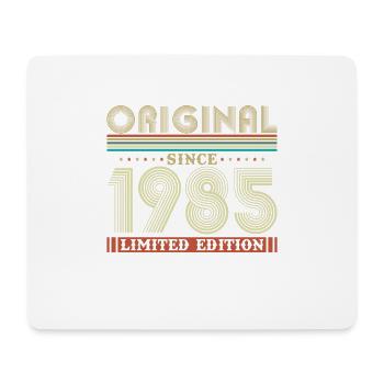 Original 1985 40th Anniversary Vintage Geschenk - Mousepad (Querformat) - Weiß - Vorne