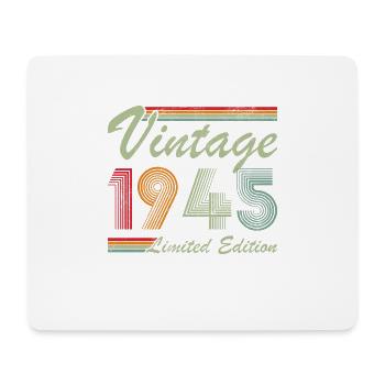 Original 1945 Vintage Cadeau d’anniversaire - Tapis de souris (format paysage) - blanc - Devant