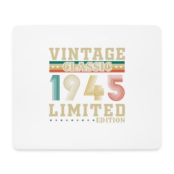 Original 1945 Vintage Cadeau d’anniversaire - Tapis de souris (format paysage) - blanc - Devant