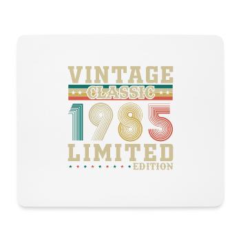Original 1985 40th Anniversary Vintage Geschenk - Mousepad (Querformat) - Weiß - Vorne