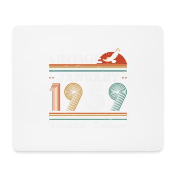 Janvier 1959 Retro Vintage Cadeau D'anniversaire - Tapis de souris (format paysage) - blanc - Devant