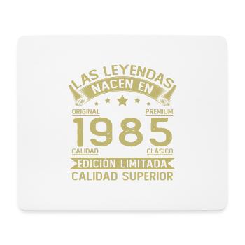 Las Leyendas sont nés en 1985 40ème anniversaire - Tapis de souris (format paysage) - blanc - Devant